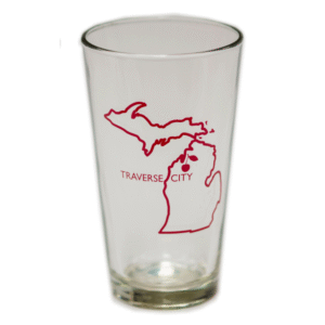 Traverse City Pint Glass