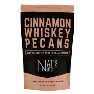 Nat’s Nuts Cinnamon Whiskey Pecans