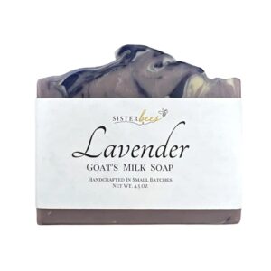 Sister Bees Lavender Goat’s Milk Soap